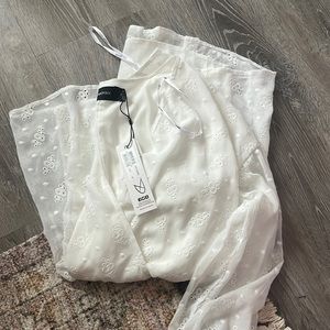 MINKPINK white dress from revolve new with tags